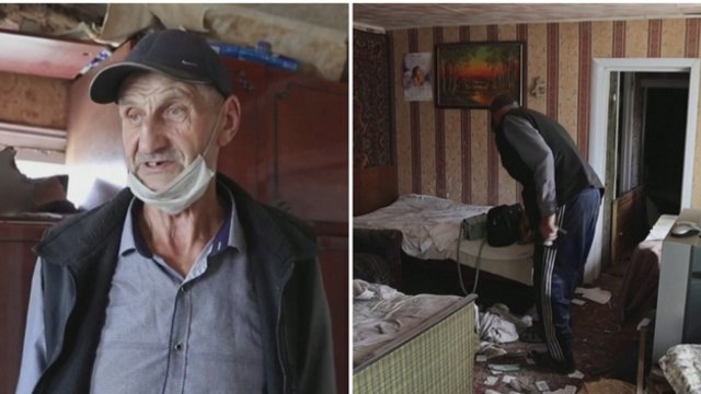 Luhansko srityje esanti Popasna tapo miestu vaiduokliu: gyventojai liko be namų