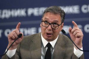 Serbija ir Kroatija įsivėlė į diplomatinį konfliktą dėl vizito Jasenovaco stovykloje