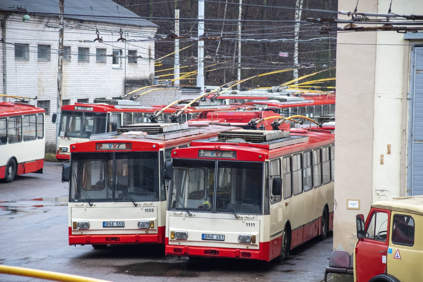 Vilniaus miesto savivaldybės įmonė „Vilniaus viešasis transportas“ už 69,5 mln. eurų (su PVM) planuoja įsigyti apie 90 naujų žemagrindžių troleibusų.<br>V.Ščiavinsko nuotr.