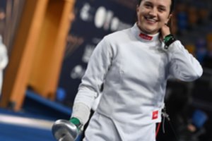Fechtuotoja V. Ažukaitė pasaulio čempionate pateko tarp 64 geriausiųjų
