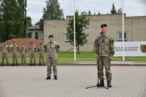 Lietuvos kariuomenės batalionui vadovauti pirmą kartą paskirta moteris