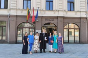 Dvišalių mainų antrasis etapas Lietuvoje: Kretos teismų darbuotojos susipažino su Lietuvos teismų sistemos ypatumais