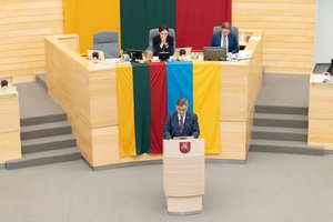 Stebint Švedijos atstovams – dar vienas V. Valkiūno šou: kvietė atsisakyti vergo mentaliteto, konservatorius atsiprašė už „klounadą“