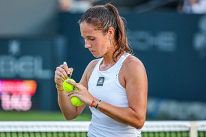 Geriausia Rusijos tenisininkė D. Kasatkina prisipažino esanti lesbietė, o karą Ukrainoje pavadino „visišku košmaru“