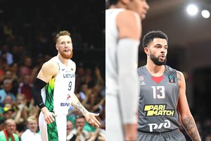 Kauno „Žalgiris“ ir Vitorijos „Baskonia“ nusitaikė į du tuos pačius krepšininkus