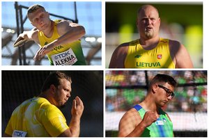 M. Alekna ir A. Gudžius – pasaulio čempionato finale: kas yra kas disko metimo sektoriuje?