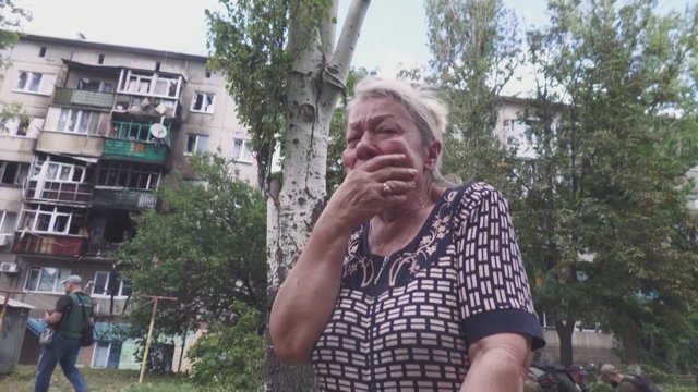 Rusijos raketos smogusios į Kramatorską sukėlė stiprius sprogimus: įbauginti žmonės atsakė, ką teko išgyventi