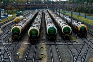 „Lietuvos geležinkeliai“: iki šiol Klaipėdos jūrų uostą pasiekė 23 tūkst. tonų žemės ūkio produkcijos iš Ukrainos