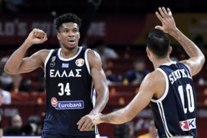 Įspėjimas varžovams: G. Antetokounmpo žais Europos krepšinio čempionate