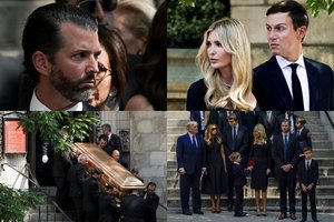 Per Donaldo Trumpo žmonos Ivanos Trump laidotuves – širdį veriantys vaikų pasisakymai