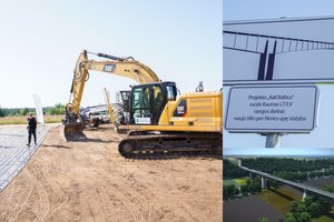 Pradėjus statyti vienintelį tokį tiltą Baltijos šalyse – žinia dėl saugumo: užtikrins ir karinių pajėgų mobilumą