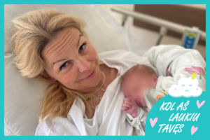 Akušerė Ieva Girdvainienė susilaukė trečios dukros: atvirai apie pirmąsias savaites