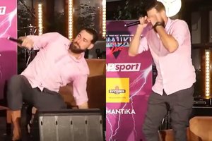 L. Jamesą parodijavęs J. Valančiūnas tapo interneto žvaigžde