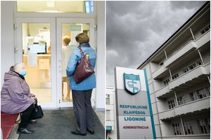 Į pajūrio ligoninę atvykusi gargždiškė neteko amo: „Klapsi akimis ir prašo mokėti 60 eurų“