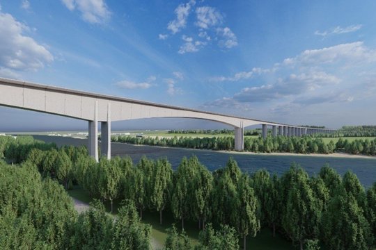 Ilgiausio Baltijos šalyse tilto statybos brangs, gali keistis architektūriniai sprendimai