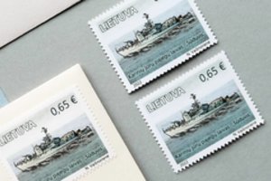 Lietuvos paštas išleidžia karo laivui „Sūduvis“ skirtą pašto ženklą