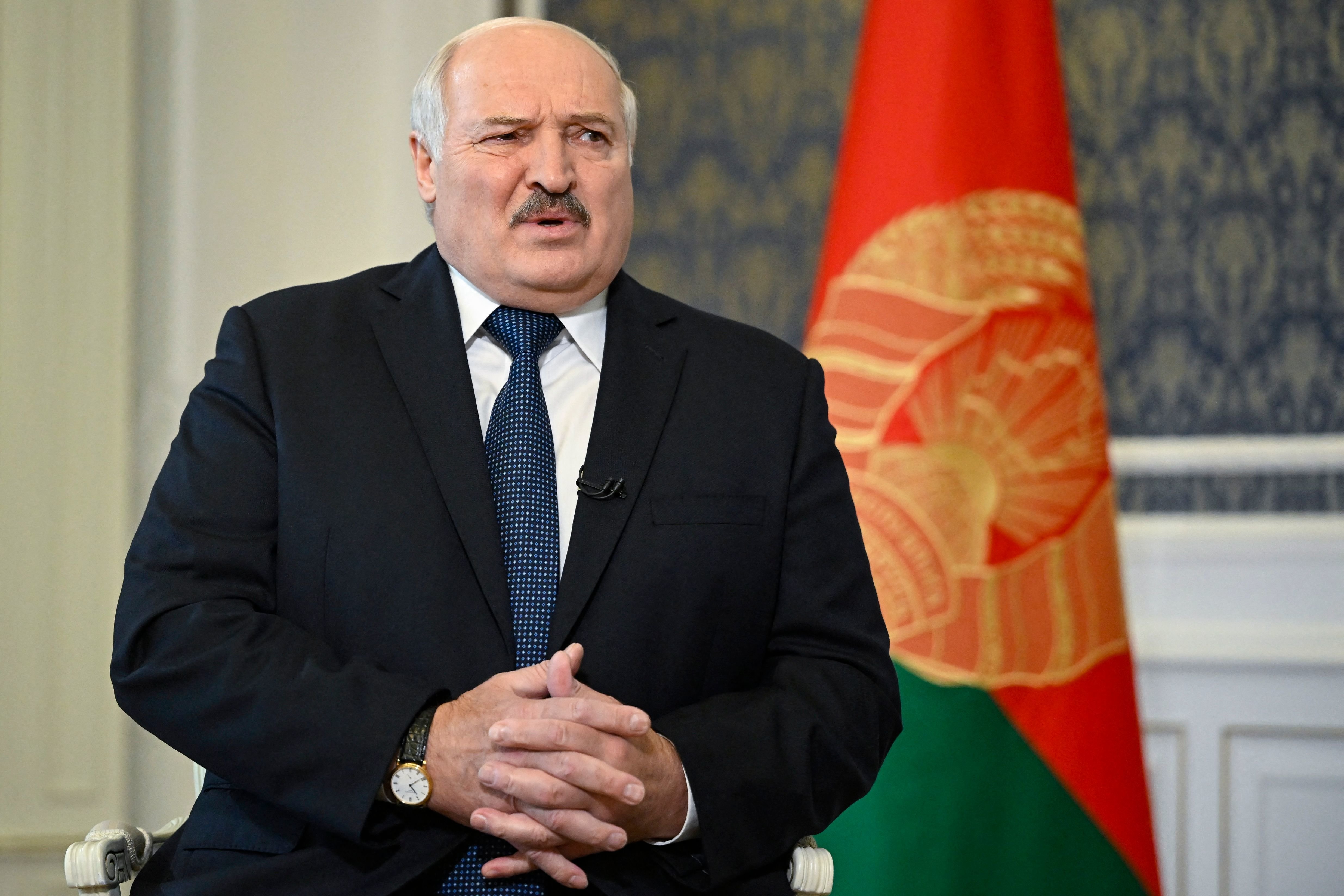 Nuo 1994 m. prezidento pareigas Baltarusijoje einantis Aliaksandras Lukašenka.AFP/Scanpix nuotr.