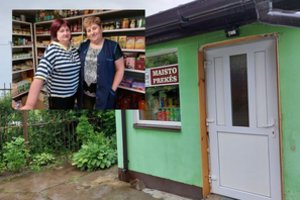 Šitą parduotuvę vadina ir paštu, ir bažnyčia – ją įkūrusios bičiulės parduoda viską, ką tik atsiveža
