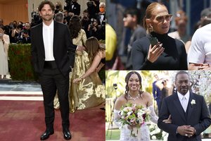 Žvaigždžių savaitėje – E. Murphy dukters vestuvės,  B. Cooperio romanas ir J. Lopez išpažintis