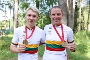 Katažina Sosna ir Ignas Ambrazas – vėl stipriausi MTB olimpinio kroso čempionate