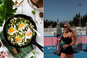 Kepti kiaušiniai su daržovėmis: receptas, kurį rekomenduoja Brigita Petrulė