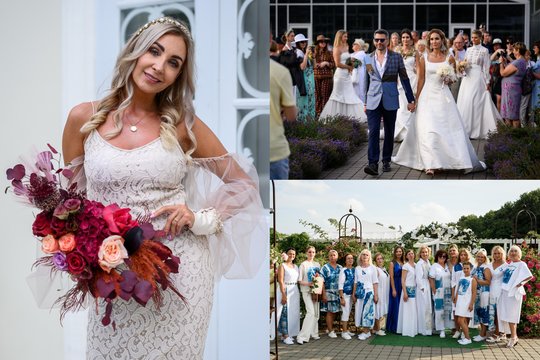 „Kūrybos podiumas“ sužibėjo žinomais veidais: Gerda Žemaitė nustebino nuotakos įvaizdžiu