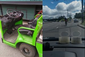 Gatvėje užfiksavo naujoviškas transporto priemones: kitus vairuotojus jos jau pradeda erzinti