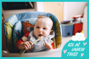 Pirmasis mažylio maistas: sprendimai pradedant jį ragauti ir kelionėse