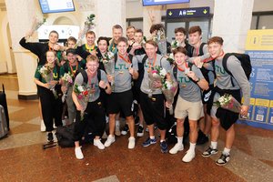 Lietuvos dvidešimtmečių rinktinė naktį parsivežė sidabro medalius iš Juodkalnijos