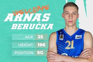 Dar vienas „Wolves“ komandos naujokas – Pasvalio klube rungtyniavęs Arnas Beručka