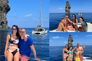 Šarūno Jasikevičiaus pasiplaukiojimas jachta Sicilijoje kaustė gerbėjų žvilgsnius: negailėjo pagyrų