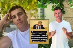 Kremliaus režimą palaikančio teisininko pasiūlymas nustebino M. Galkiną: atskleidė apie jį tiesą