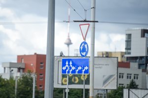 Paaiškino, kodėl nuspręsta pertvarkyti T. Ševčenkos ir Vytenio gatvių sankryžą