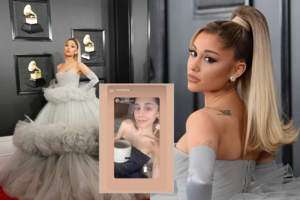 Be makiažo pasirodžiusi Ariana Grande – sunkiai atpažįstama