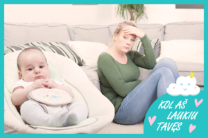 Mamos nuotaika po gimdymo turi rūpintis ir vyras, ir artimieji: įvardijo, ką stebėti