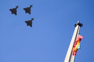 Vengrijos karinių oro pajėgų kariai Šiauliuose perims vadovavimą NATO oro policijos misijai