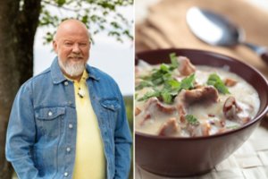 V. Radzevičius pasidalijo bulvienės su voveraitėmis receptu – šį valgį mėgsta visa jo šeima