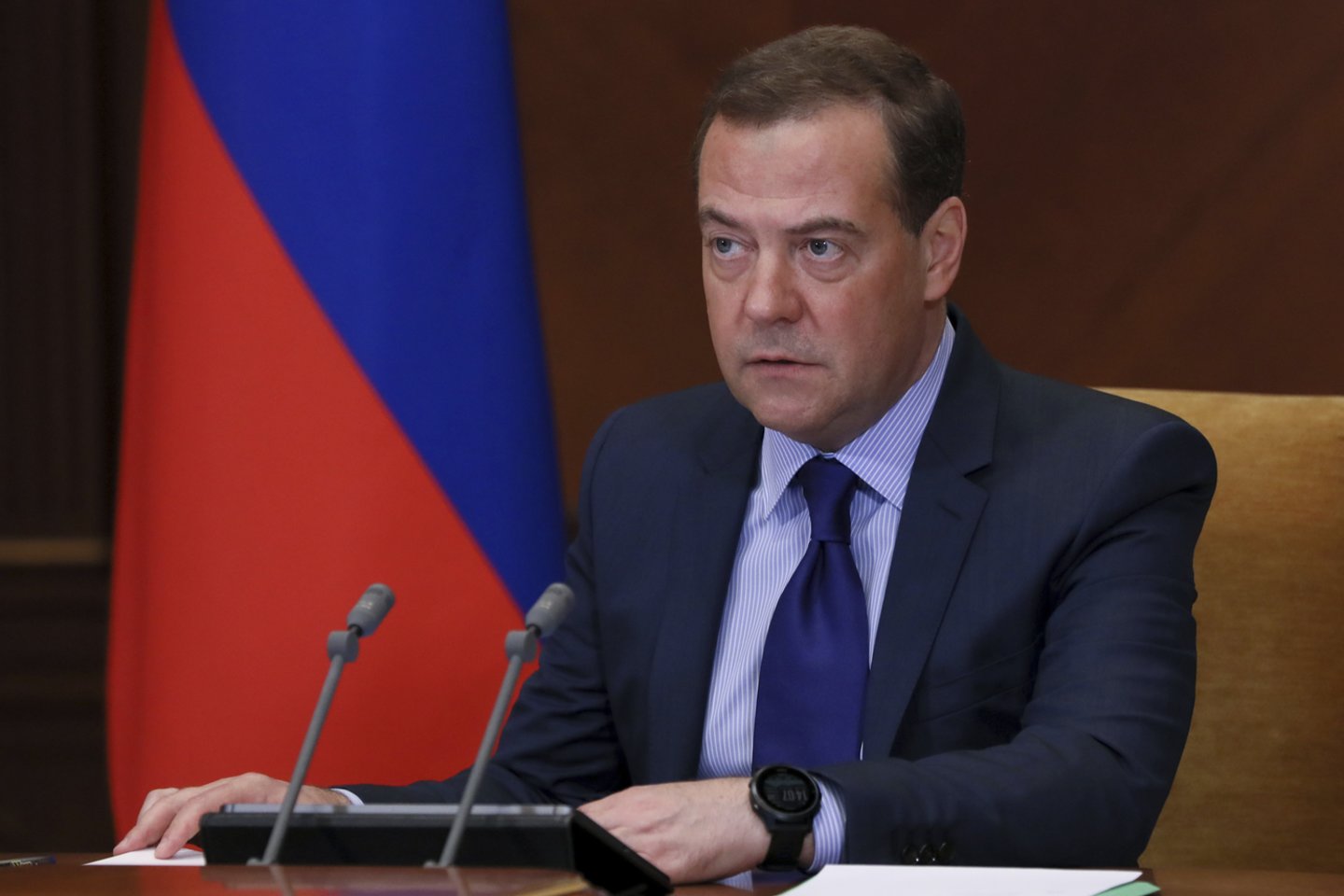 D. Medvedevas.<br>AP/Scanpix nuotr.