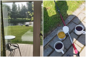 Išgirdę apie 5 kilogramų karpį susigundė laimę išbandyti patys: „Pasijutome rimtais žvejais“