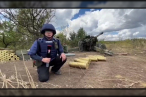 Įspūdingas vaizdas iš fronto: vietoje propagandinio rusų reportažo – garantuota kontūzija