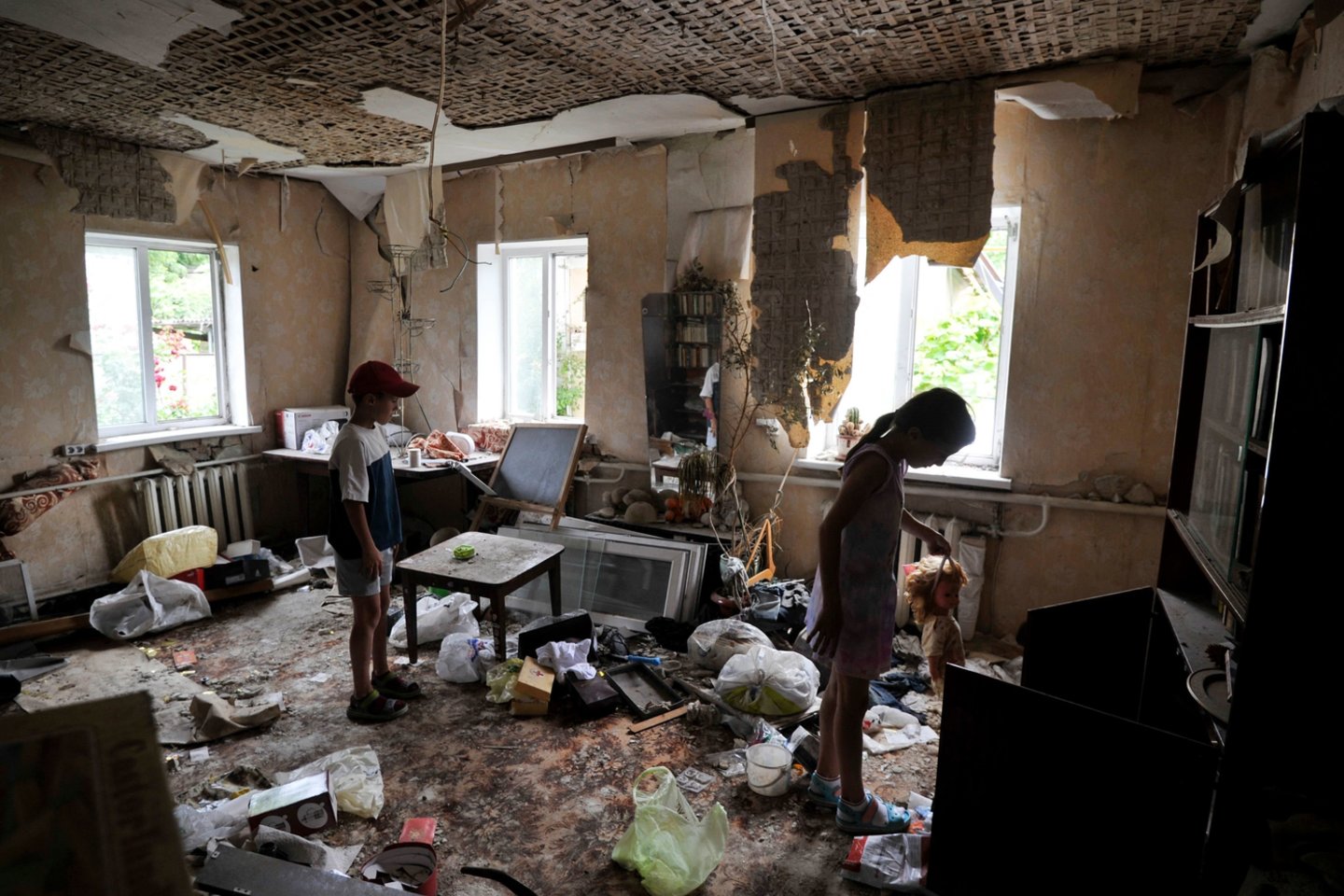 Karas Ukrainoje.<br>AFP/Scanpix nuotr.