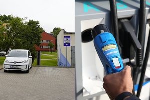 Lyg kovos lauke: įkrovimo vietose statyti automobilių su vidaus degimo varikliais nedraudžia, tačiau tuo ir naudojasi