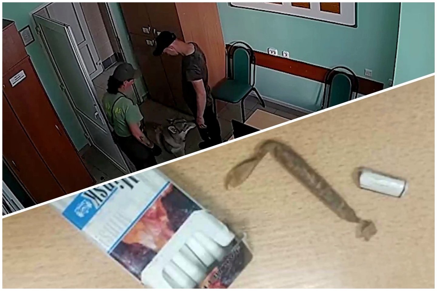  Baltarusiai pasienyje sulaikė lietuvį ir apkaltino jį narkotikų kontrabanda.<br> Stop kadras iš vaizdo medžiagos