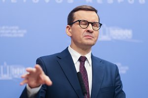 M. Morawieckis: Lenkija vetuotų ES mėginimus įvesti privalomus dujų vartojimo apribojimus