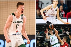 Sidabrinės jaunimo rinktinės lyderis M. Rubštavičius iš tėvo paveldėjo ne tik talentą, bet ir svajones