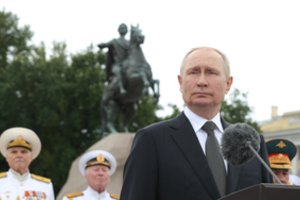 V. Putinas: didžiausios grėsmės Rusijai – JAV dominavimas pasaulio vandenynuose ir NATO plėtra