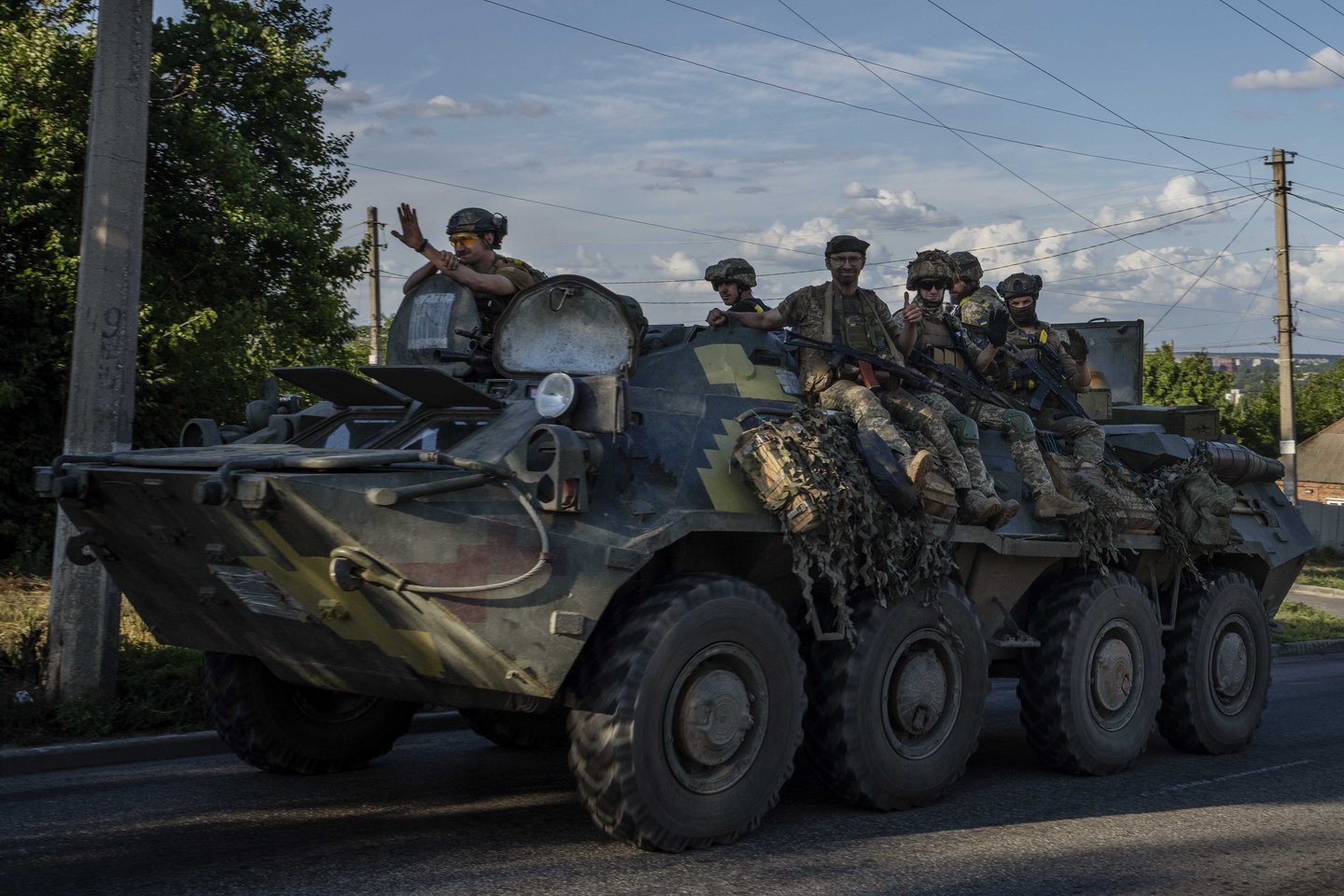 Karas Ukrainoje.<br>AP/Scanpix nuotr.
