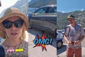 Kelionė po Juodkalniją Rūtos Mikelkevičiūtės šeimai apkarto: rado sudaužytą automobilį, žala – apie 4 tūkst. eurų