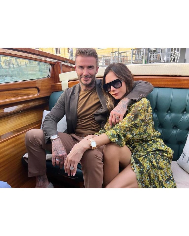  Beckhamų šeima.<br>Instagram nuotr.