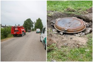 Siaubo minutės Kaišiadorių r.: kol gelbėtojai važiavo, į šulinį įkritusį vaiką spėjo išgelbėti tėvai